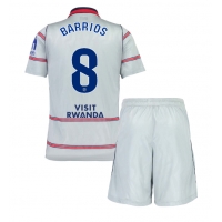 Camiseta Atletico Madrid Pablo Barrios #8 Tercera Equipación Replica 2026-27 para niños mangas cortas (+ Pantalones cortos)